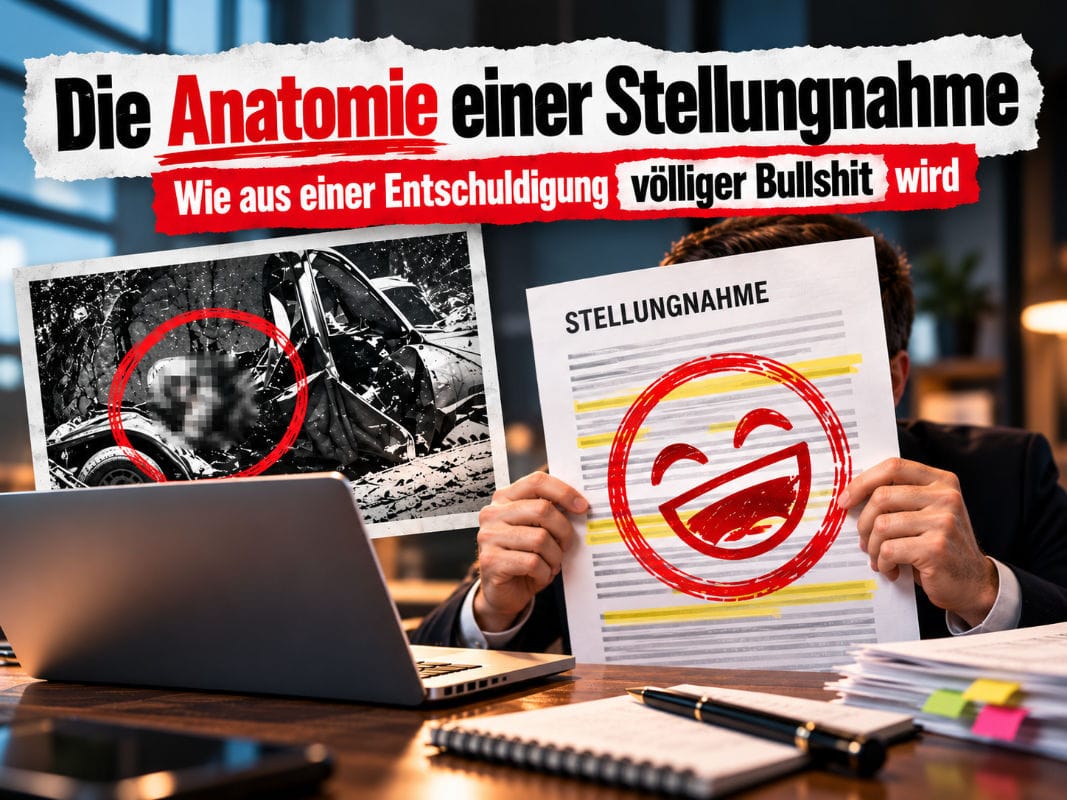 Die Anatomie einer Stellungnahme