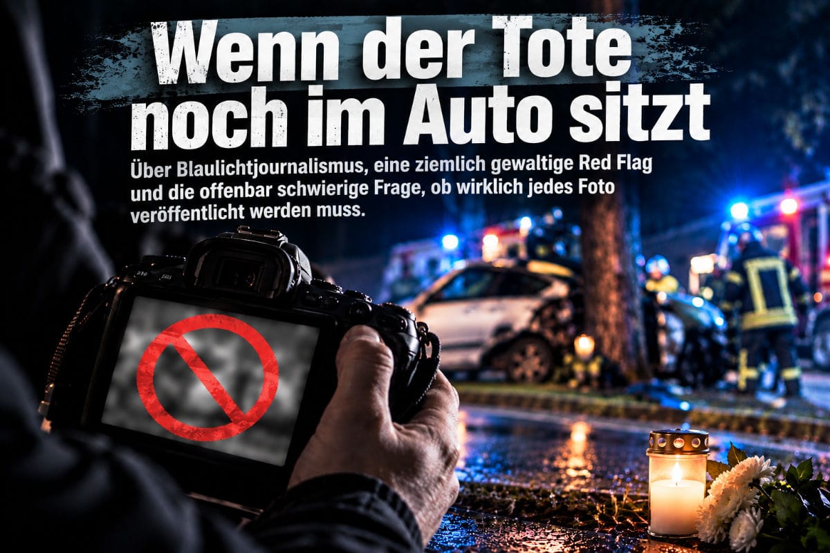 Wenn der Tote noch im Auto sitzt